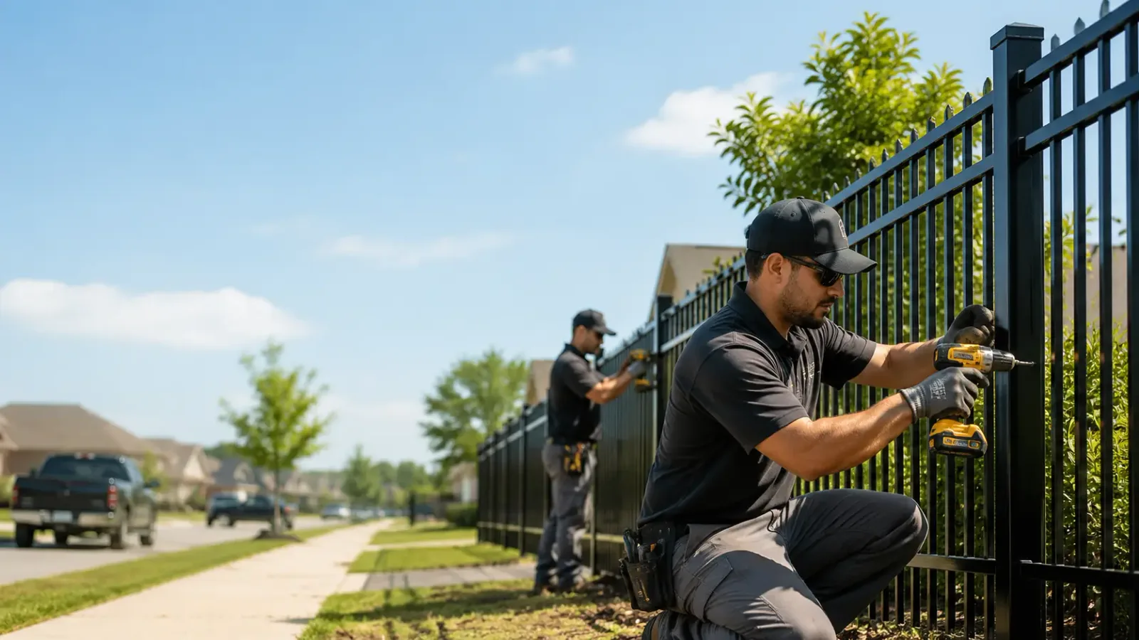 Metal Fence Installation in Greensburg, PA